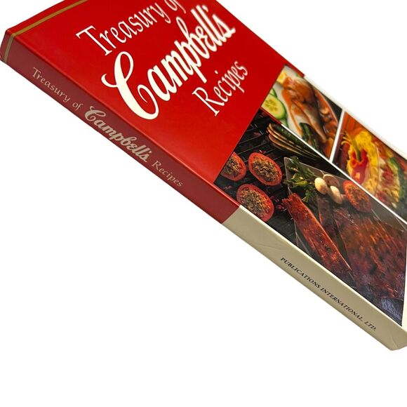 Vintage Cookbook Treasury of Campbells Recipes Paperback Illustrated - Picture 8 of 8
